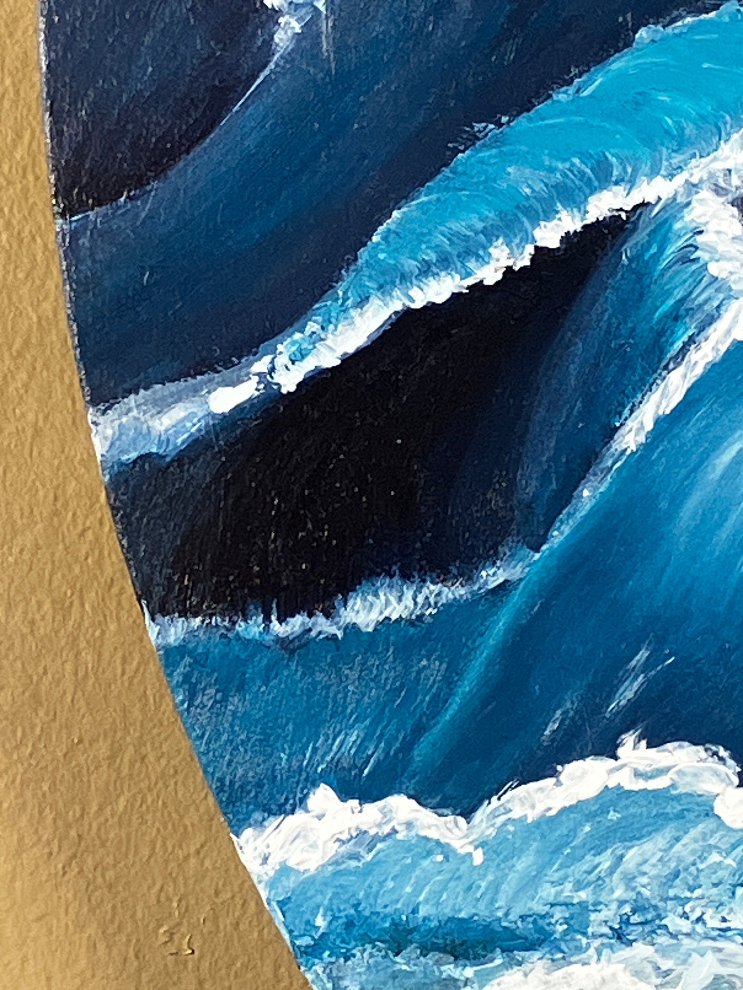 “Steadfast Love” – Original 16x20 Oval Acrylic Painting
