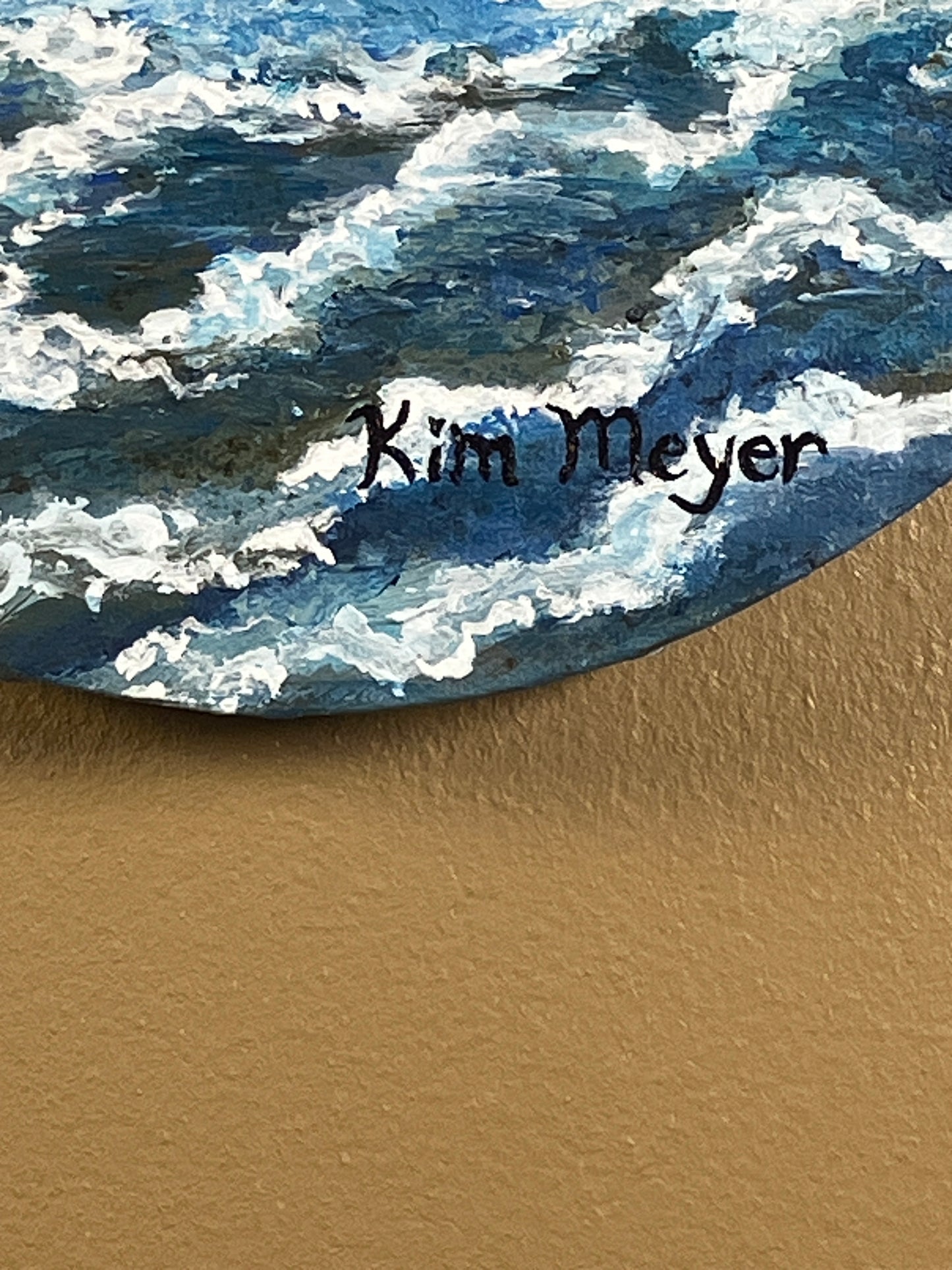 “Steadfast Love” – Original 16x20 Oval Acrylic Painting
