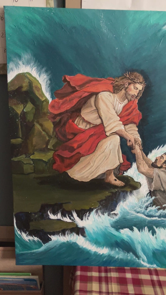 Jesus Accepts the Shipwrecked Sailor